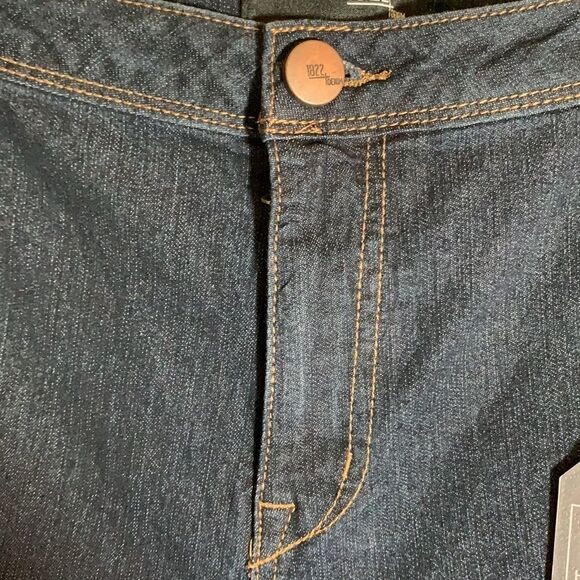 1822 Blue Crop Skinny Jeans NWT - Picture 4 of 7